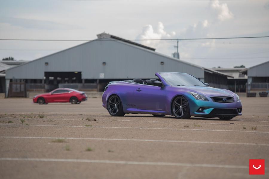  Infiniti G37 Convertible on Vossen Wheels (VFS5) 2017 года  (фото 4 из 25)